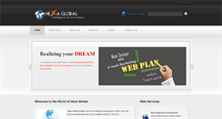 Desktop Screenshot of hexaglobalsystems.com